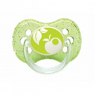 Пустышка Canpol babies Силиконовая Круглая Природа 0-6 мес 22/410 Green