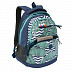 Рюкзак GRIZZLY RD-951-4 blue leafs