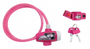 Замок детский Force с креплением 48975 pink