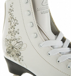 Коньки фигурные Спортивная коллекция Ladies Velvet Lux white