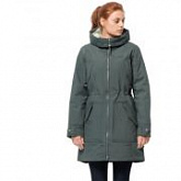 Куртка женская Jack Wolfskin Rocky Point Parka greenish grey