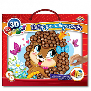 Мозаика из пластилина Dalis Собачка Фифи МС-406