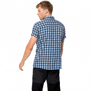 Рубашка мужская Jack Wolfskin Napo River Shirt night blue checks