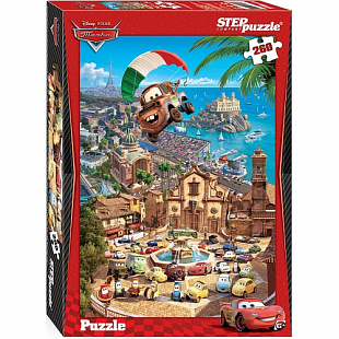 Пазлы Step Puzzle 260 "Тачки" 95009