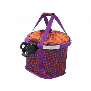 Велокорзина Kellys Shopper 36x32x28 см Shopper purple