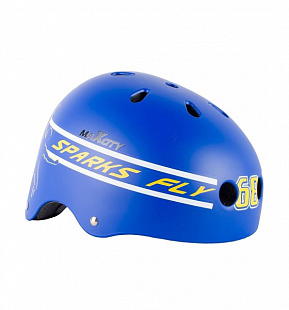 Шлем для роликовых коньков Maxcity Roller Stike Blue
