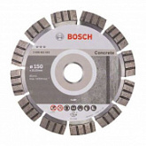 Алмазный круг 150х22,23 мм бетон Best Bosch 2608602653