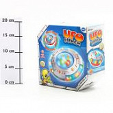 Игрушка летающая тарелка на батарейках 0980A