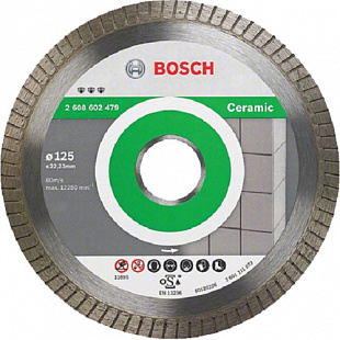 Алмазный круг Bosch 125х22,23 мм керамика 2608602479