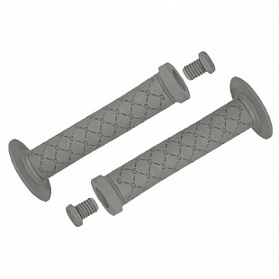 Ручки руля Clark`s С100 145 мм BMX Торцевая защита 3-402 Grey