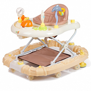 Ходунки BabyHit Emotion Zoo Beige
