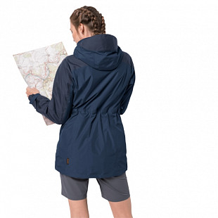 Куртка женская Jack Wolfskin Brecon Range Jkt W dark indigo