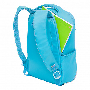 Рюкзак школьный GRIZZLY RD-145-5 /1 light blue