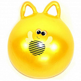 Мяч с рогами Ausini VT18-11140 yellow