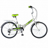 Велосипед Novatrack TG-24 24" (2018) Grey/Green 24FTG6SV.GR8