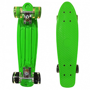 Penny board (пенни борд) Display Green/green/black LED