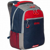 Городской рюкзак GRIZZLY RU-922-3 /2 blue/red