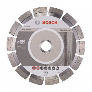 Алмазный круг по бетону Bosch 18х2,22 см 2608602558