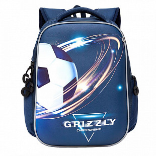 Рюкзак школьный GRIZZLY RB-153-3 /1 blue