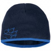 Шапка детская Jack Wolfskin Baksmalla Fleece Hat Kids midnight blue