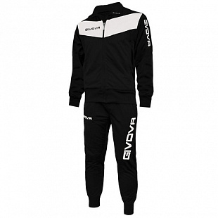 Спортивный костюм Givova Tuta Visa TR018 black/white