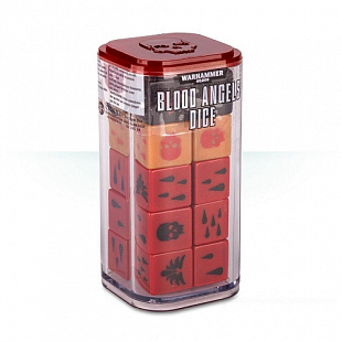 Набор кубов Games Workshop Warhammer 40000 Blood Angels Dice