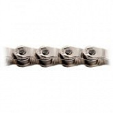Цепь KMC HL710 1 скорость 1/2"x1/8"Х100 халфлинковая silver ZTB12646