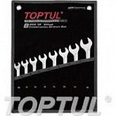 Набор комбинированных ключей Toptul 10-19 мм 8 предметов GPAD0801