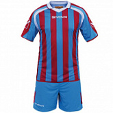 Футбольная форма Givova Kit Supporter KITC24 royal/red