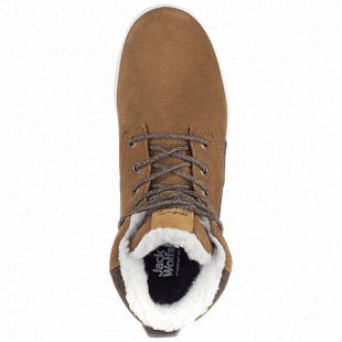 Ботинки женские Jack Wolfskin Auckland Wt Texapore High W desert brown / white
