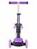 Самокат-беговел Black Aqua MG023 светящиеся колеса purple