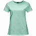 Футболка женская Jack Wolfskin Nata River Shortsleeve W light jade stripes