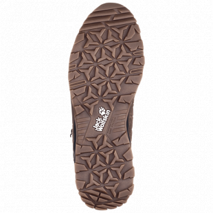 Ботинки мужские Jack Wolfskin Cascade Hike Lt Texapore Mid M dark wood / phantom