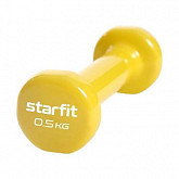 Гантель виниловая Starfit 0,5 кг DB-101 yellow