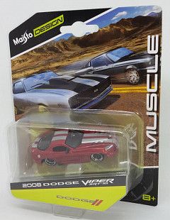 Машинка Maisto 1:64 2008 Dodge Viper SRT 10 (15494)