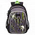 Рюкзак школьный GRIZZLY RB-152-2 /1 black/light green