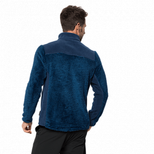 Джемпер мужский Jack Wolfskin Stone Pine Jacket M dark indigo stripes