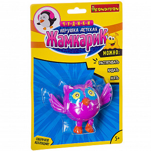 Игрушка детская Bondibon Чудики Жамкарик Сова ВВ2503
