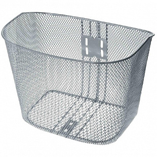 Велокорзина передняя M-Wave 34х25х25/22 см на 26-28" 5-431513 silver