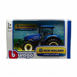 Коллекционная машина Bburago 1:32 New Holland Т7.315 (18-44066) blue