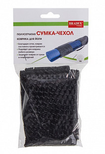 Сумка для йоги Bradex Полусетчатая SF 0414 black