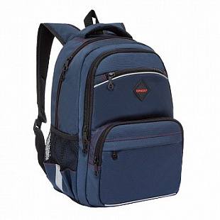 Рюкзак школьный GRIZZLY RB-962-2 /3 blue