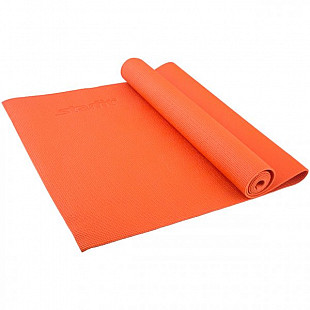 Гимнастический коврик для йоги, фитнеса Starfit FM-101 PVC orange (173x61x0,3 см)