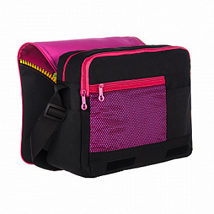 Сумка молодежная женская GRIZZLY MD-410-3 black/fuchsia