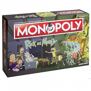 Настольная игра Hobby World Монополия Рик и Морти Премиум серия