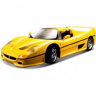 Коллекционная машина Bburago 1:18 Ferrari F50 (18-16004) yellow