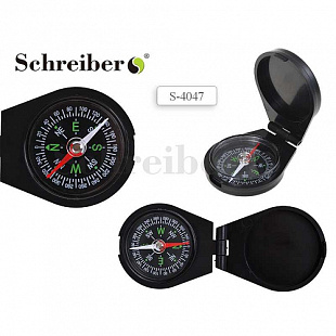 Компас Schreiber в пластмассовом корпусе c крышкой S 4047