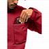 Куртка мужская Jack Wolfskin Glacier Canyon Parka red lacquer