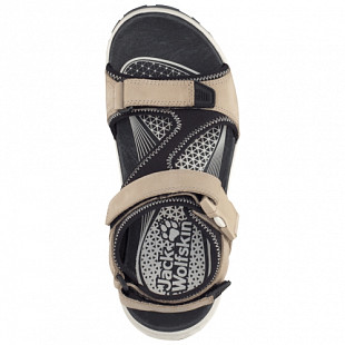 Сандалии женские Jack Wolfskin Rocky Path Lt Sandal W sand / black