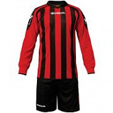 Футбольная форма Givova Kit Rumor KITC25 black/red